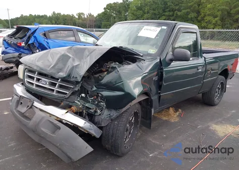 2002 Ford Ranger Xl/Xlt из США, поврежденный, VIN 1FTYR10D62TA05173